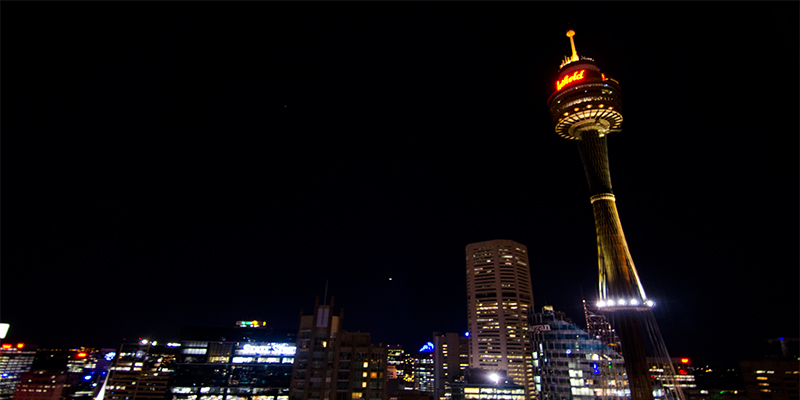 Sydney-Tower-at-Night-View
